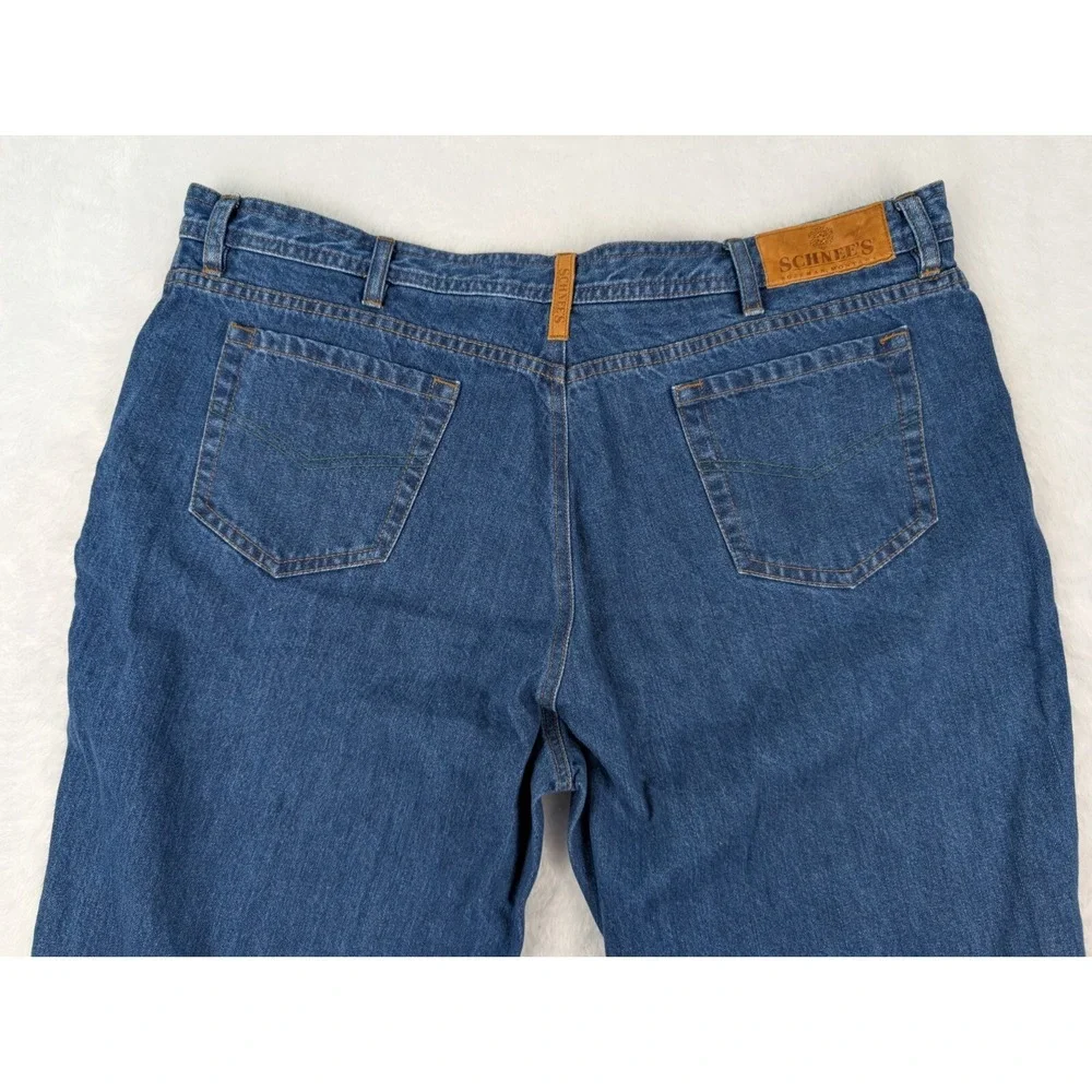 Schnee's Straight Leg Jeans Men's 42 x‎ 34 Bozeman Montana 108069